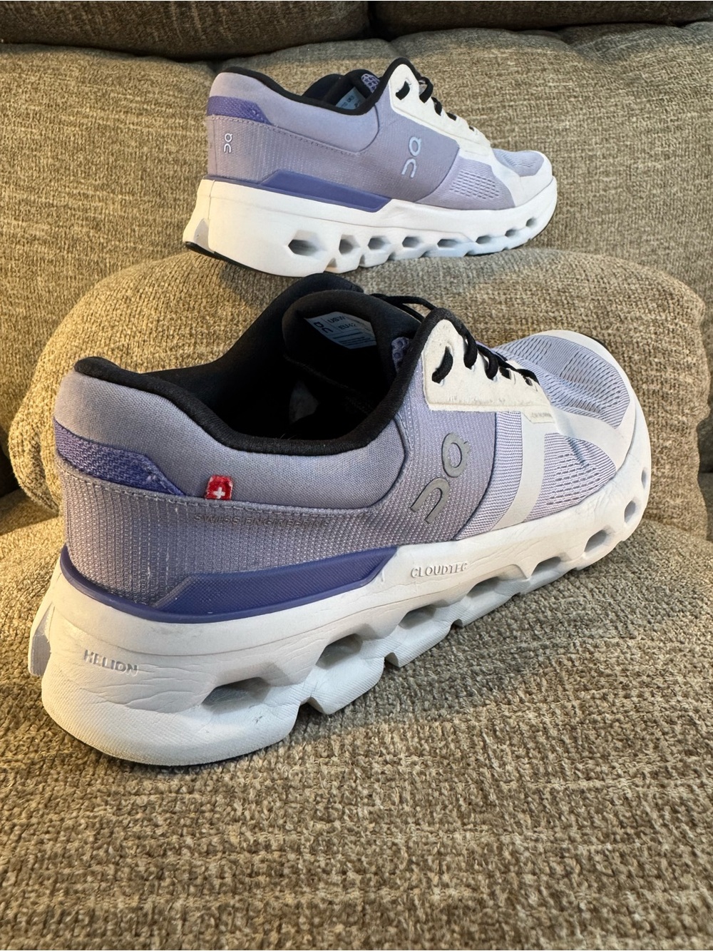 On Cloudrunner 2 Women’s Running Shoes Nimbus/Blueberry Size 10 - Picture 10 of 12